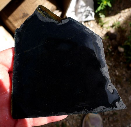Australian Black Jade Slab 
