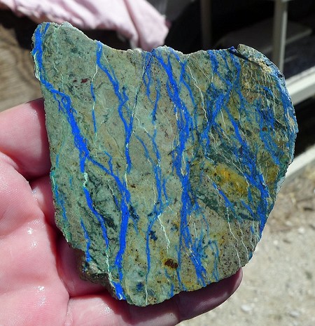 Azurite Malachite Slab 