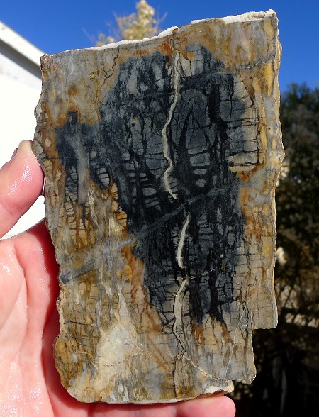 Picasso Marble Slab 148x99x6.8mm 