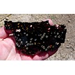 Polka Dot Obsidian Slice 