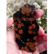 Peanut Obsidian Slab 100x51x5.8mm 