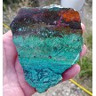 Chrysocolla with Cuprite Slice 