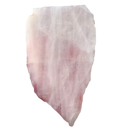 Rose Quartz Slab 126x74x6.6mm 