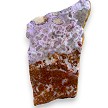 Purple Lace Agate Slab 98mm x 61mm x 6.3mm 