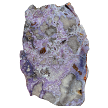 Purple Lace Agate Slab 147mm x 91mm x 6.3mm 